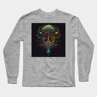 Tree of Life - Designs for a Green Future Long Sleeve T-Shirt